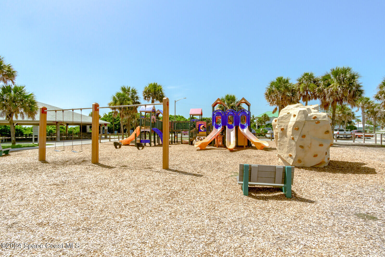 410 Oriole Lane Indialantic, FL 32903 - Photo 63 of 92 a view of outdoor space with seating area