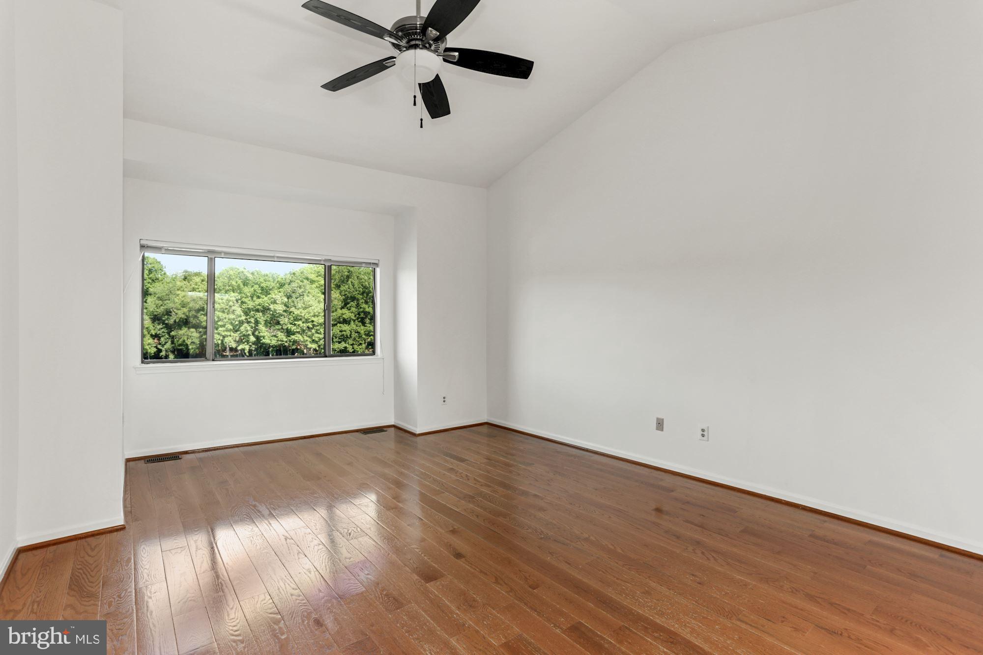 11266 Harbor Court Reston, VA 20191 - Photo 14 of 31 Master Bedroom with cathedral ceiling & great view