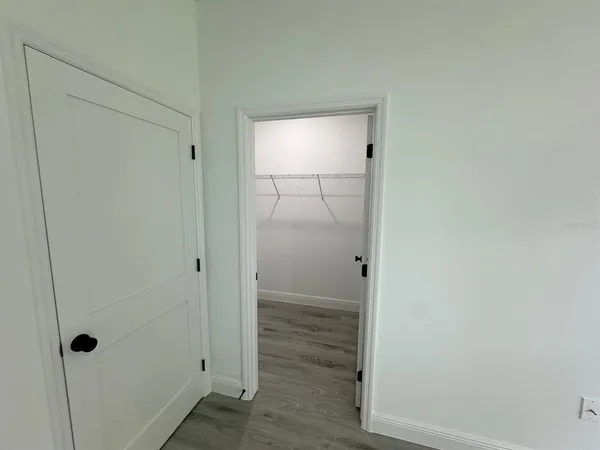 a view of wooden floor