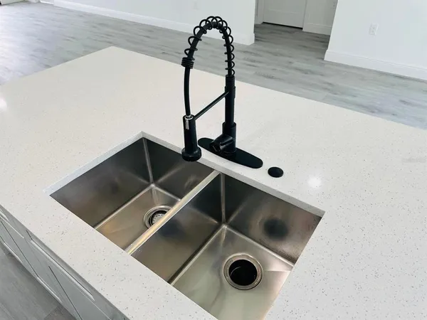 a close view of sliding door