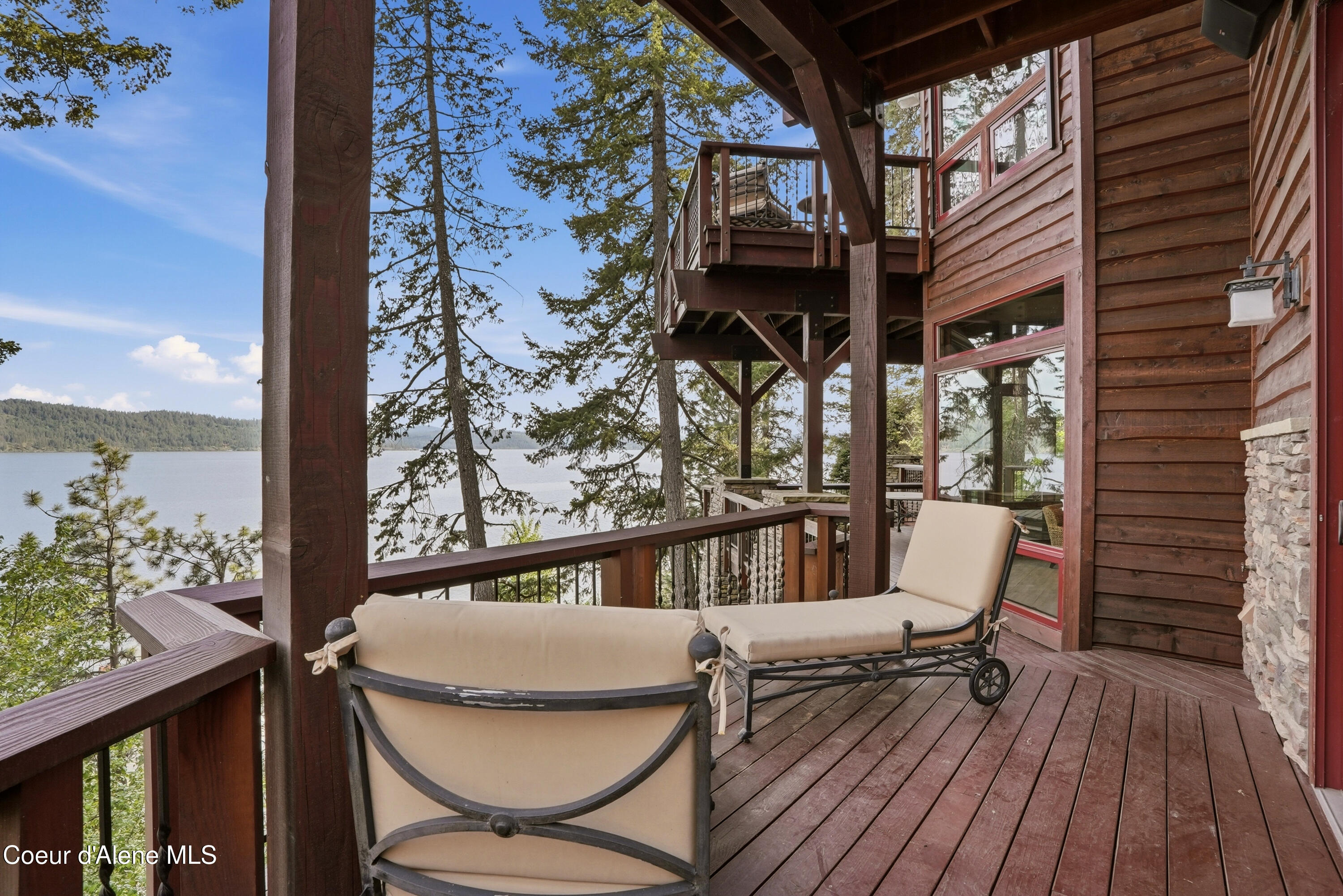 7190 West Rockford Bay Road Coeur D'Alene, ID 83814 - Photo 74 of 95 Private Deck off Bedroom #5