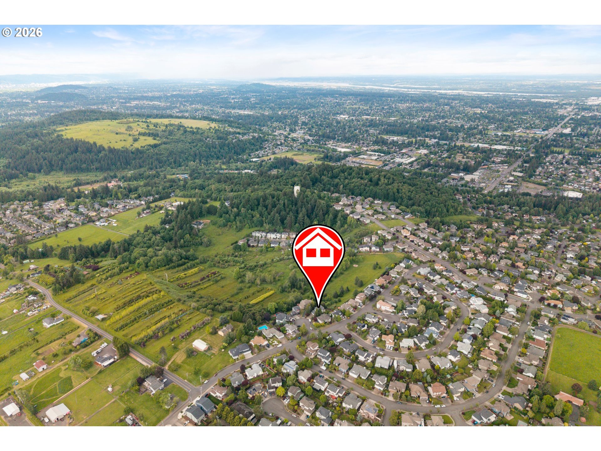 4233 Southwest 28th Court Gresham, OR 97080 - Photo 42 of 48 Drone View/UAV