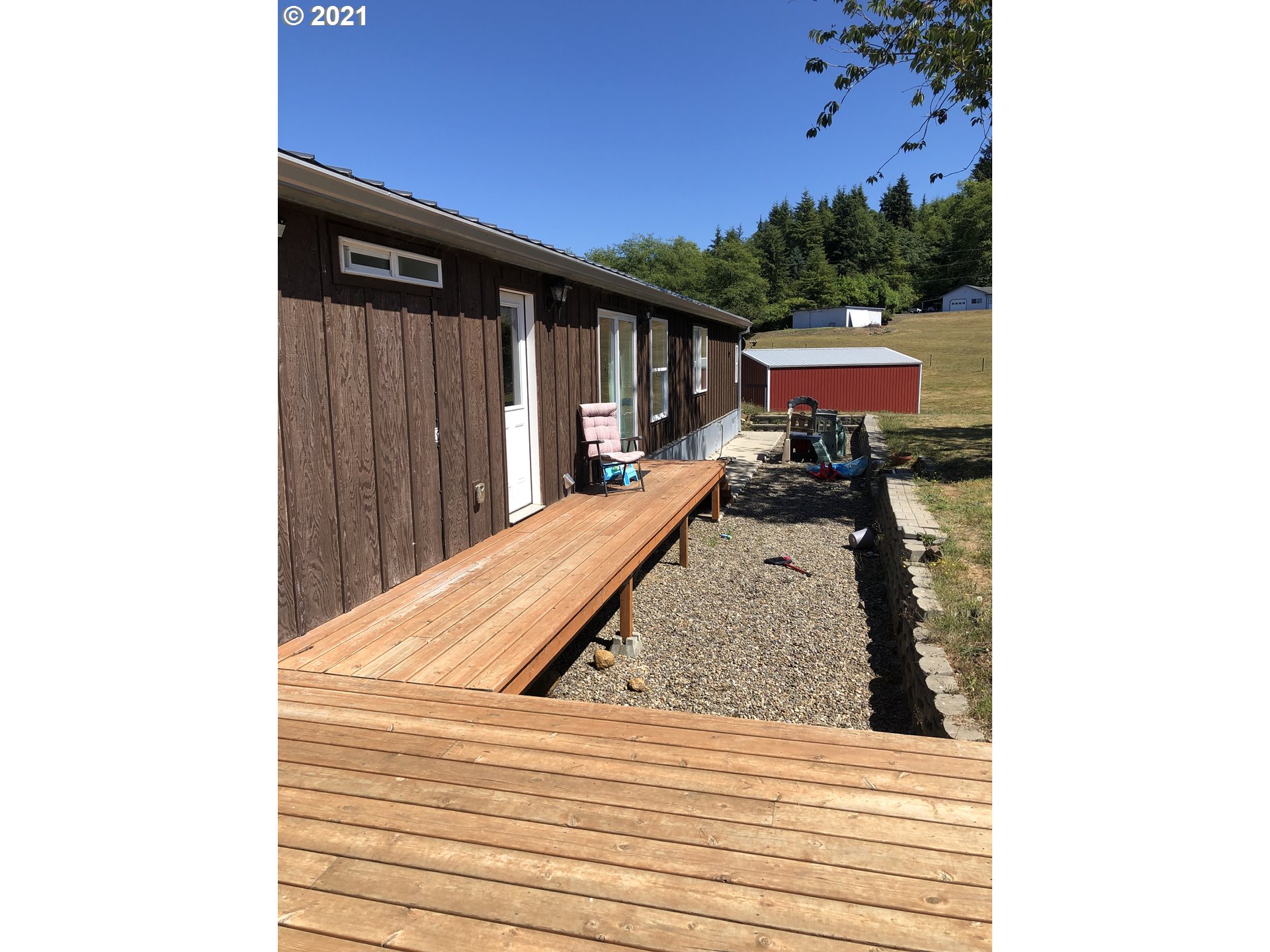 8245 Burbank Road Tillamook, OR 97141 - Photo 3 of 28 a view of a terrace