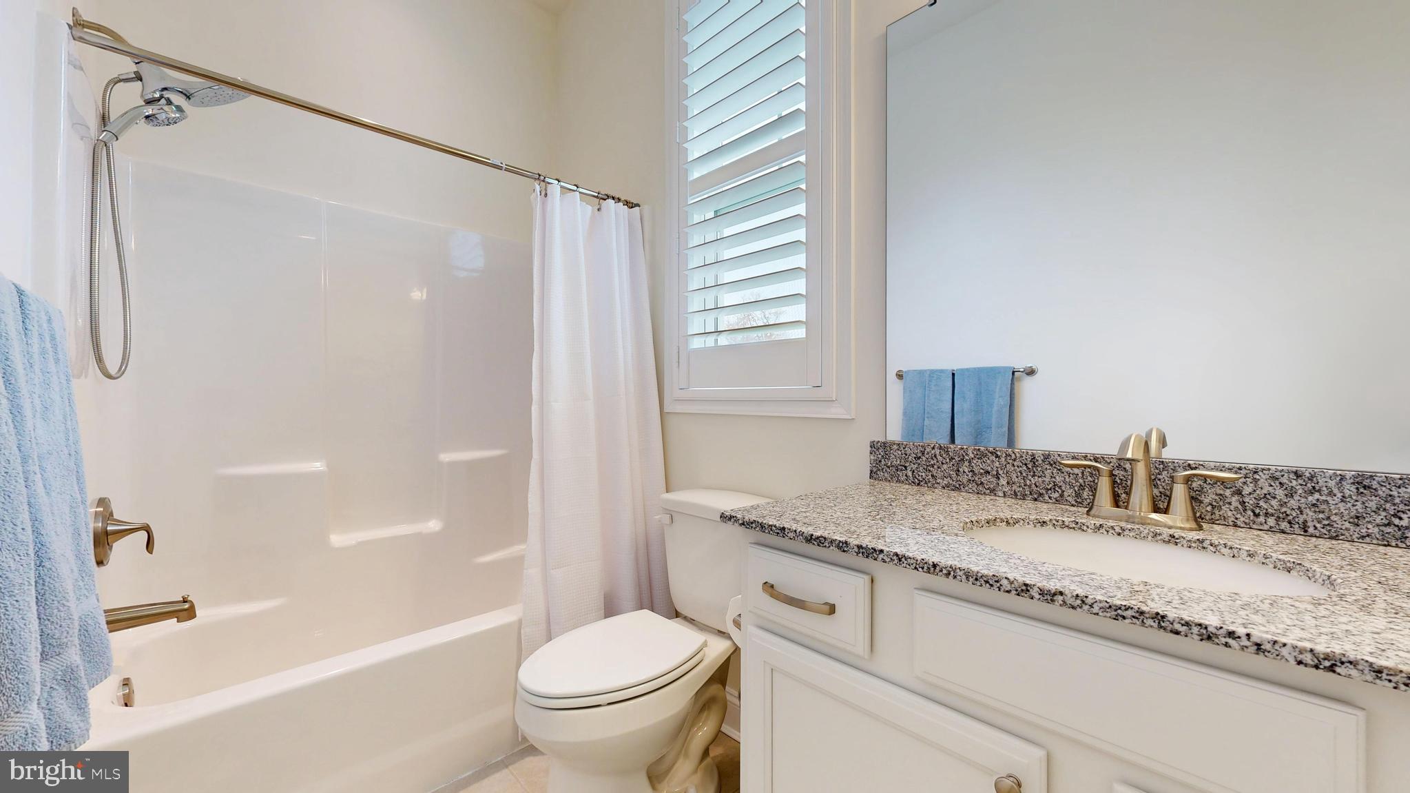 33528 Downing Circle Lewes, DE 19958 - Photo 55 of 72 a bathroom with a granite countertop sink toilet and shower