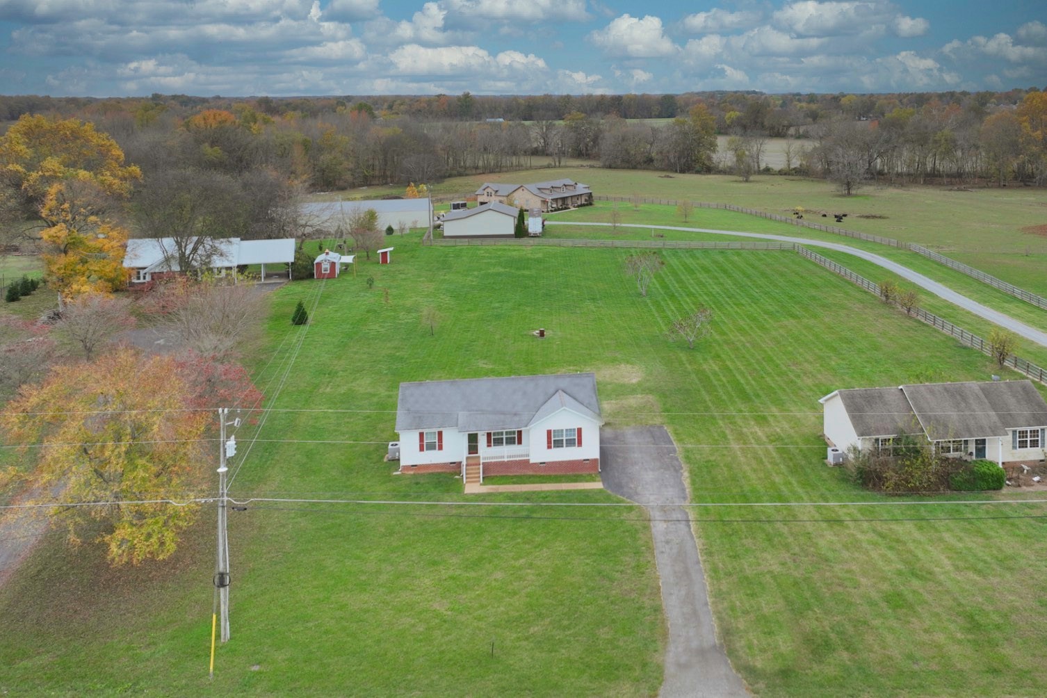 134 T G T Road Portland, TN 37148 - Photo 3 of 27 a view of a golf course with a lake