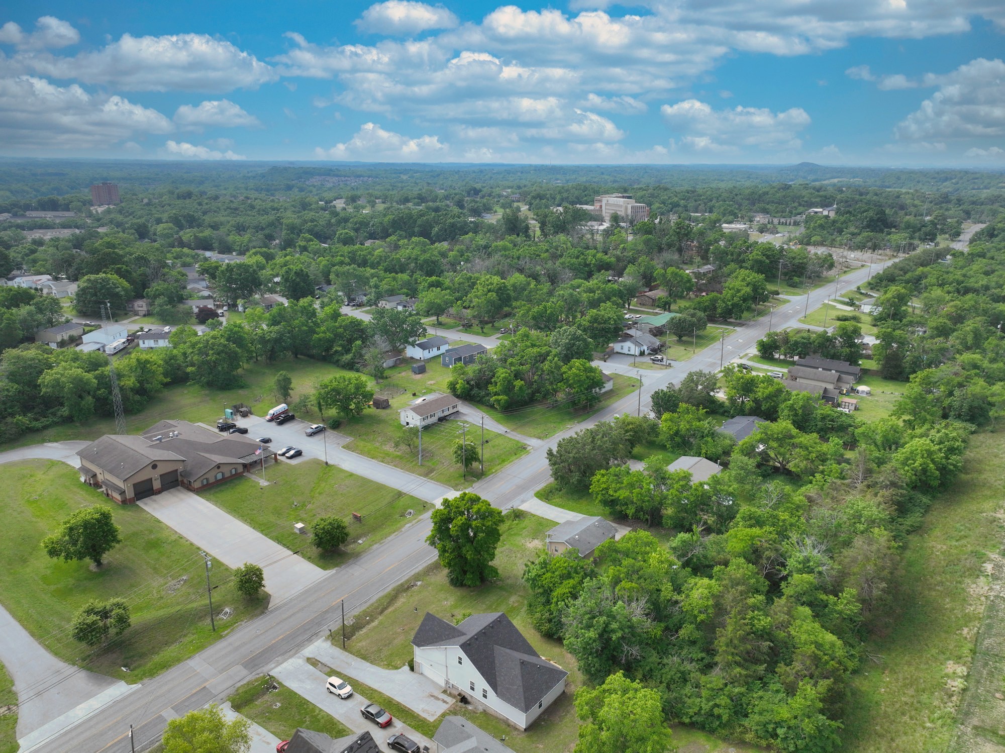 200 Larkin Springs Road Madison, TN 37115 - Photo 34 of 89 an aerial view of residential houses with outdoor space and trees