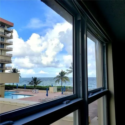 a view of from a window