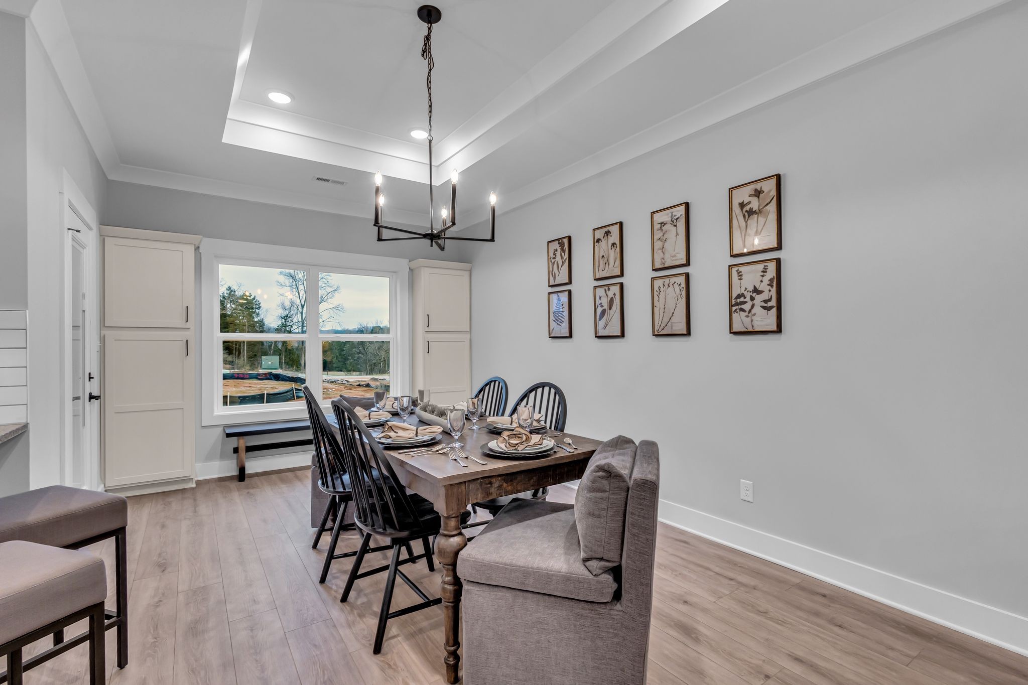 2504 Gentle Rain Road Knoxville, TN 37920 - Photo 11 of 45 a view of a dining room with furniture window and wooden floor