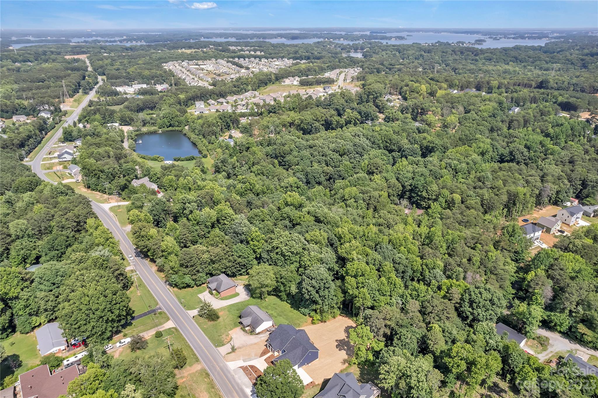 7550 Webbs Road Denver, NC 28037 - Photo 45 of 46 an aerial view of a house with a yard