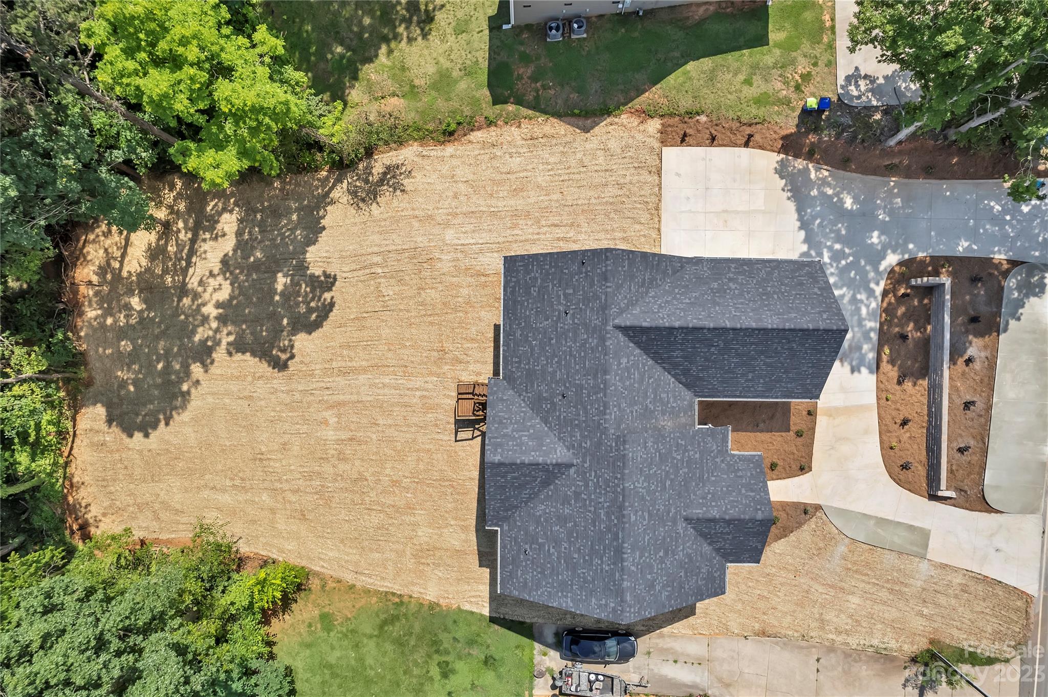 7550 Webbs Road Denver, NC 28037 - Photo 5 of 46 an aerial view of a house with outdoor space