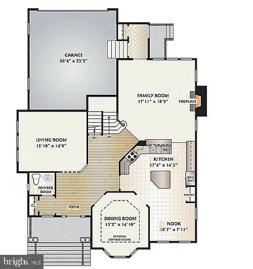 98 Applegate Way Chesterfield, NJ 08515 - Photo 67 of 69 main floor plan
