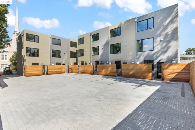 a view of building with large space