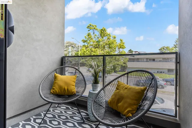 a view of sitting area in balcony