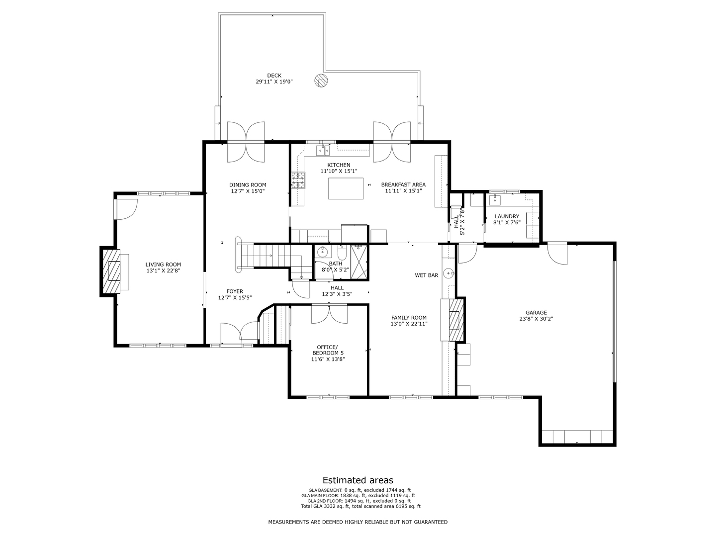 45 Cambridge Drive Oak Brook, IL 60523 - Photo 39 of 41 a picture of floor plan