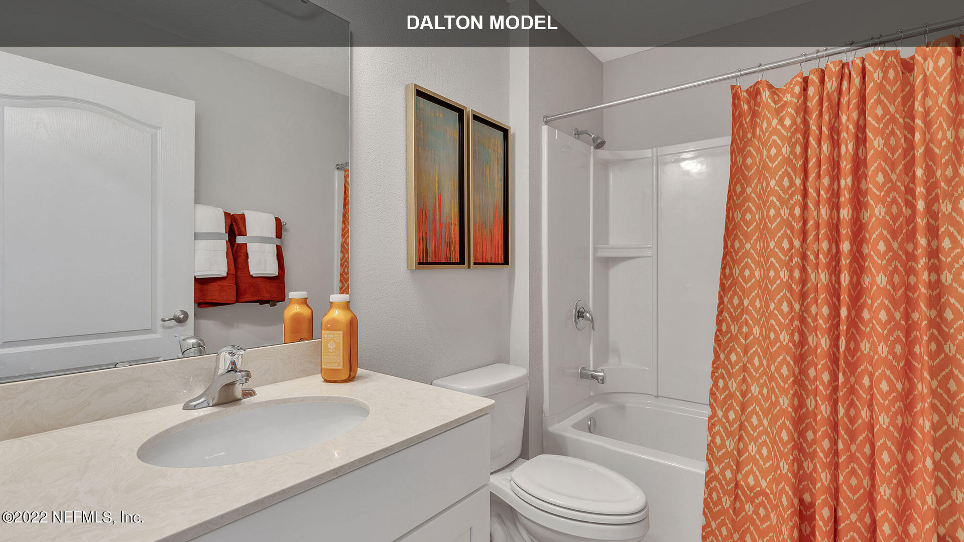 1360 Parkland Trail St. Augustine, FL 32095 - Photo 14 of 37 a bathroom with a sink toilet and shower