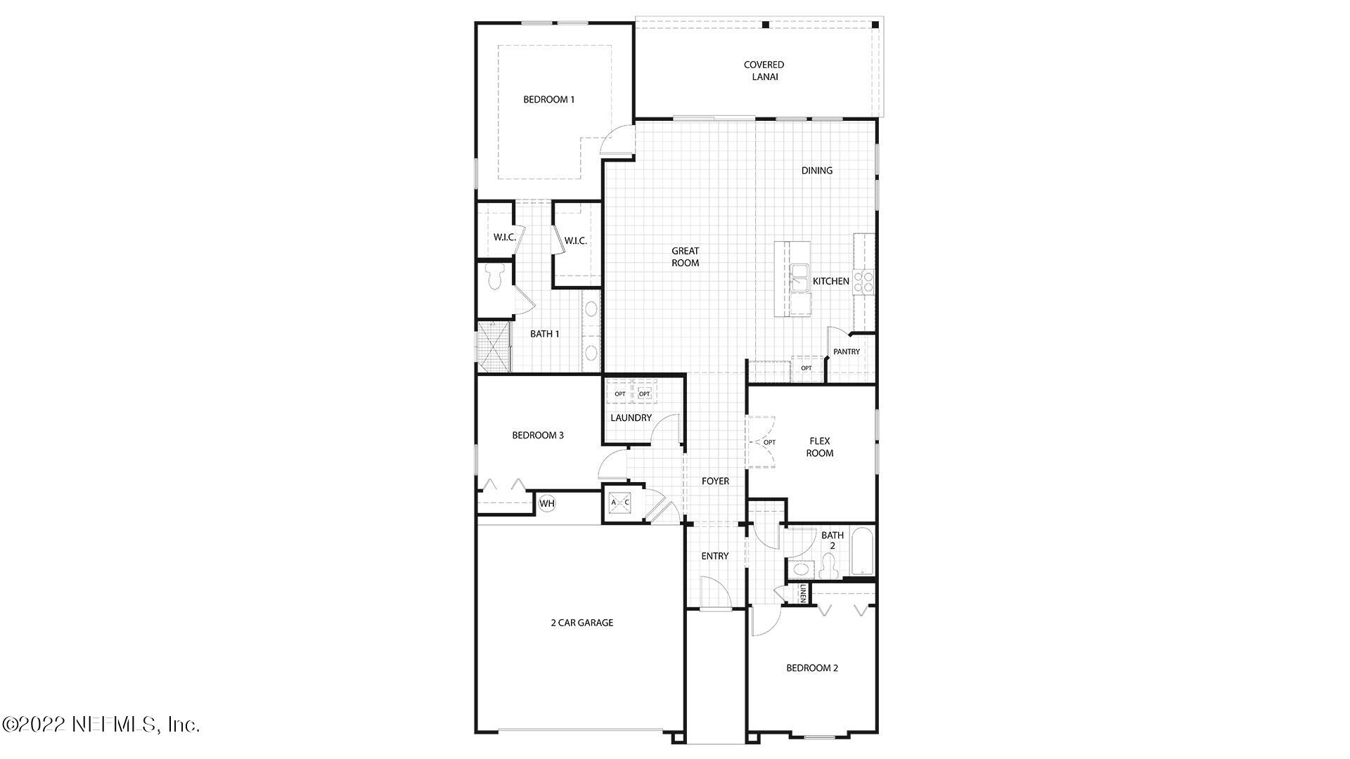 1360 Parkland Trail St. Augustine, FL 32095 - Photo 2 of 37 a picture of floor plan
