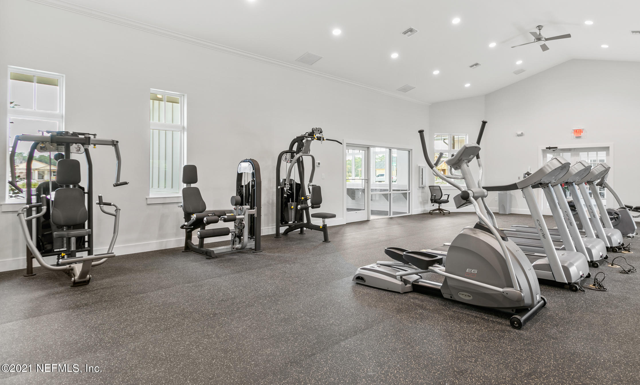 1360 Parkland Trail St. Augustine, FL 32095 - Photo 27 of 37 a view of a room with gym equipment