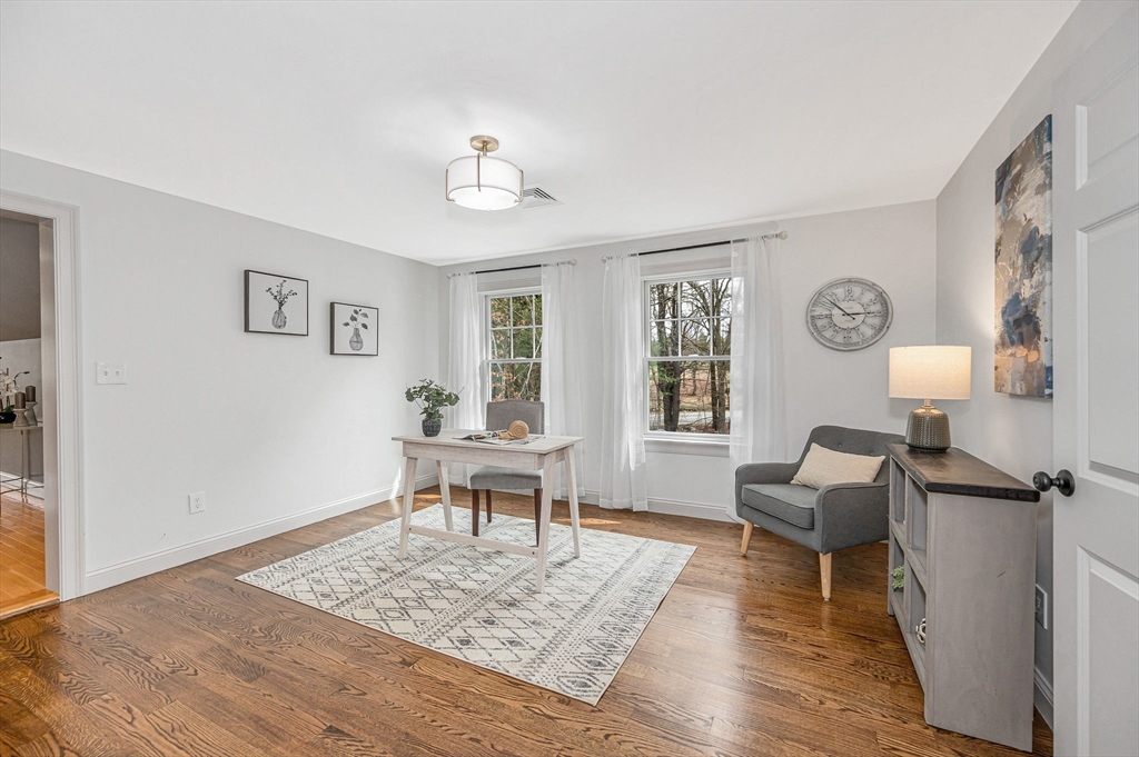 29 Washington Street Boxford, MA 01921 - Photo 25 of 39 a view of a livingroom with furniture and wooden floor