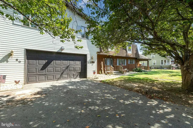 a view of a lake with a building in the background