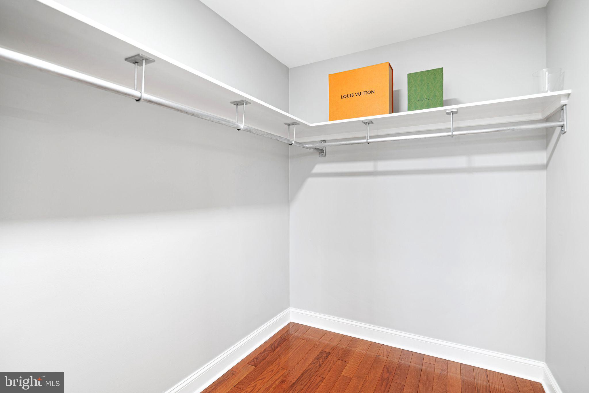 30 Kings Court, Unit 307 Haddonfield, NJ 08033 - Photo 11 of 15 a view of walk in closet with window