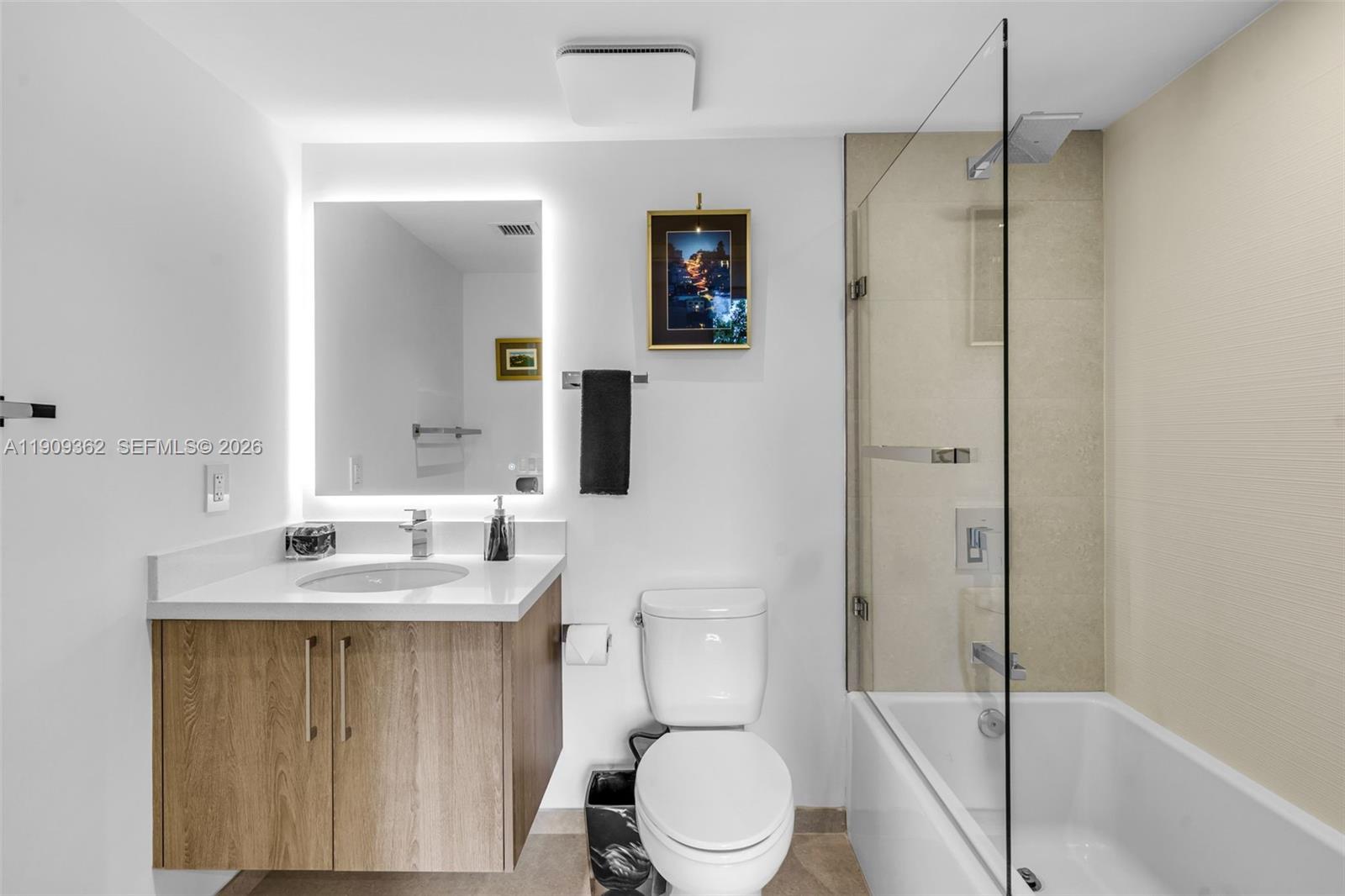 1100 100th Street, Unit 401 Bay Harbor Islands, FL 33154 - Photo 20 of 47 Bedroom 2 En-Suite