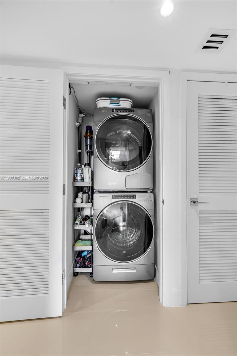 1100 100th Street, Unit 401 Bay Harbor Islands, FL 33154 - Photo 21 of 47 Full Size Washer Dryer
