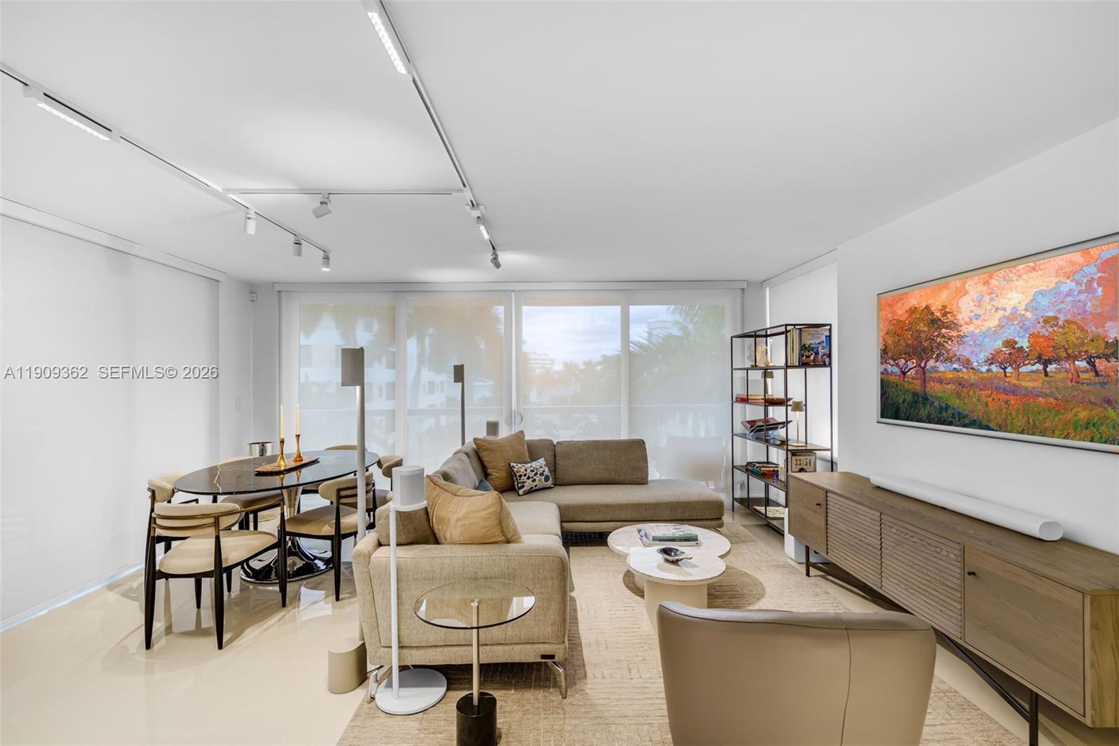 1100 100th Street, Unit 401 Bay Harbor Islands, FL 33154 - Photo 5 of 47 Motorized Shades Throughout