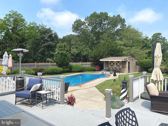 81 Plymouth Road Sicklerville, NJ 08081 - Photo 47 of 59 Backyard pool area