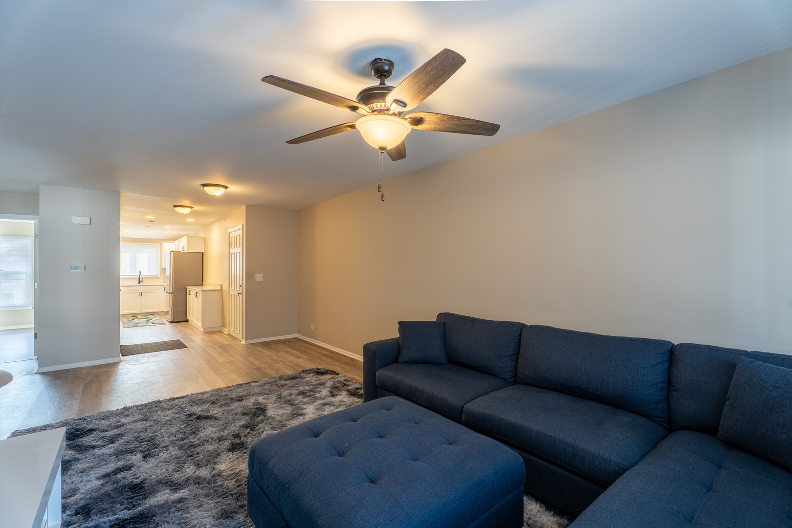 774 Terrace Court, Unit T Elgin, IL 60120 - Photo 8 of 27 a living room with furniture and a rug