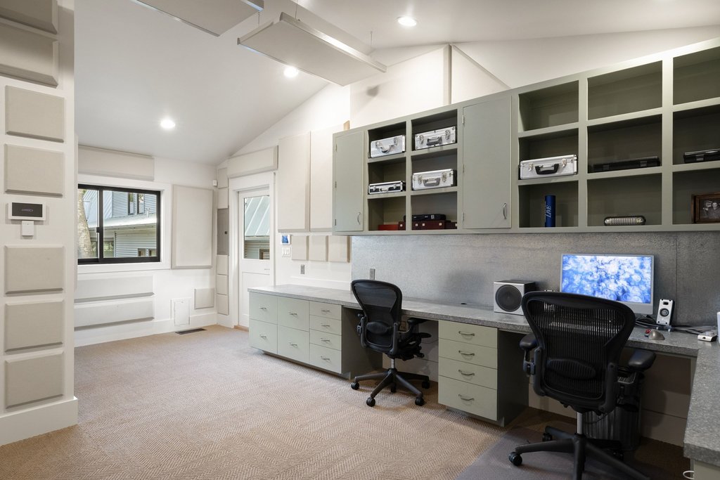 4707 Peace Pipe Path Austin, TX 78746 - Photo 36 of 40 a view of a workspace with furniture and a window