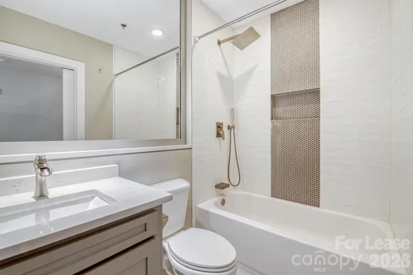 a view of a city with tall buildings