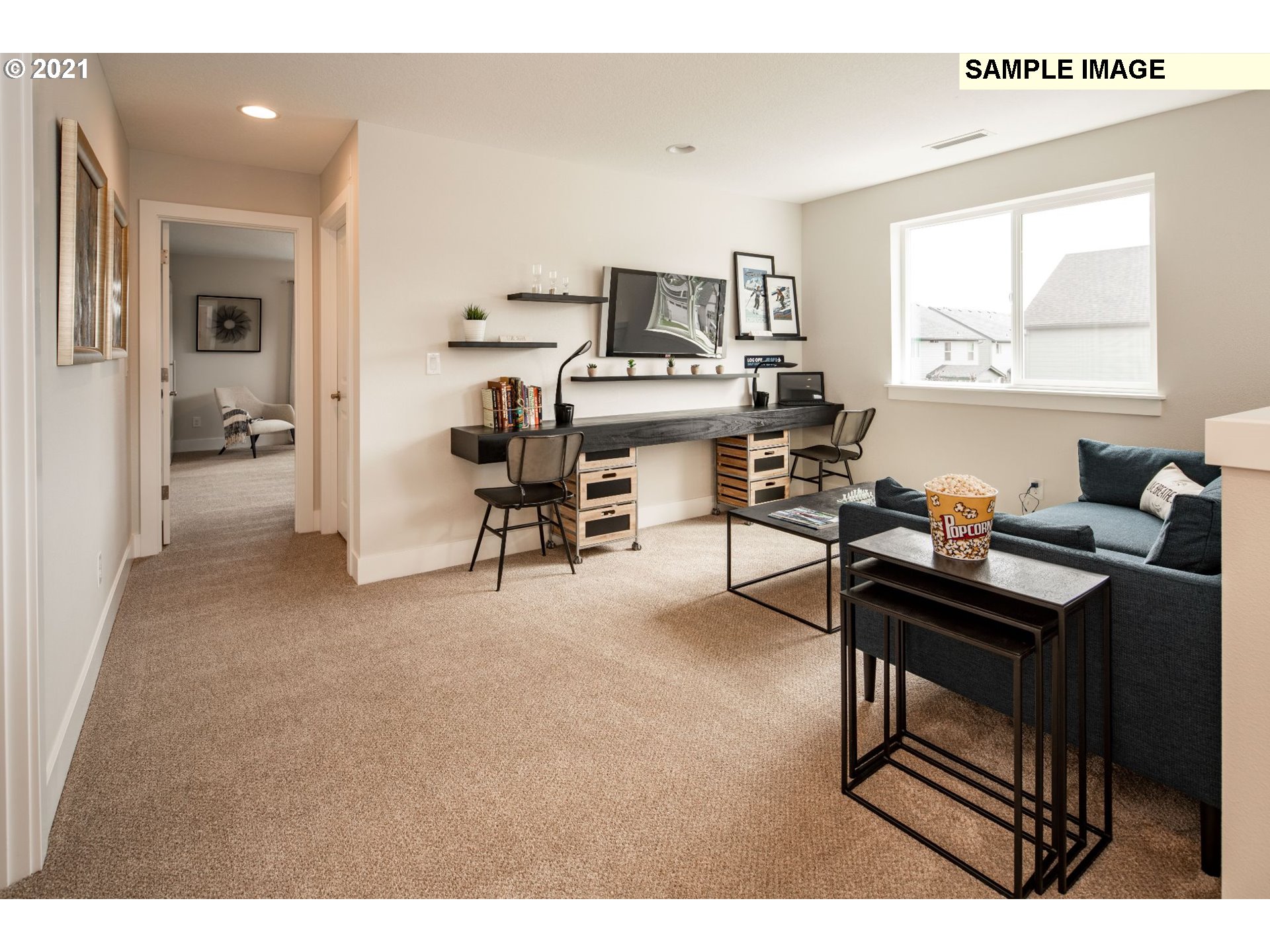 2944 South Harper Valley Way Ridgefield, WA 98642 - Photo 14 of 21 a workspace with furniture and a window