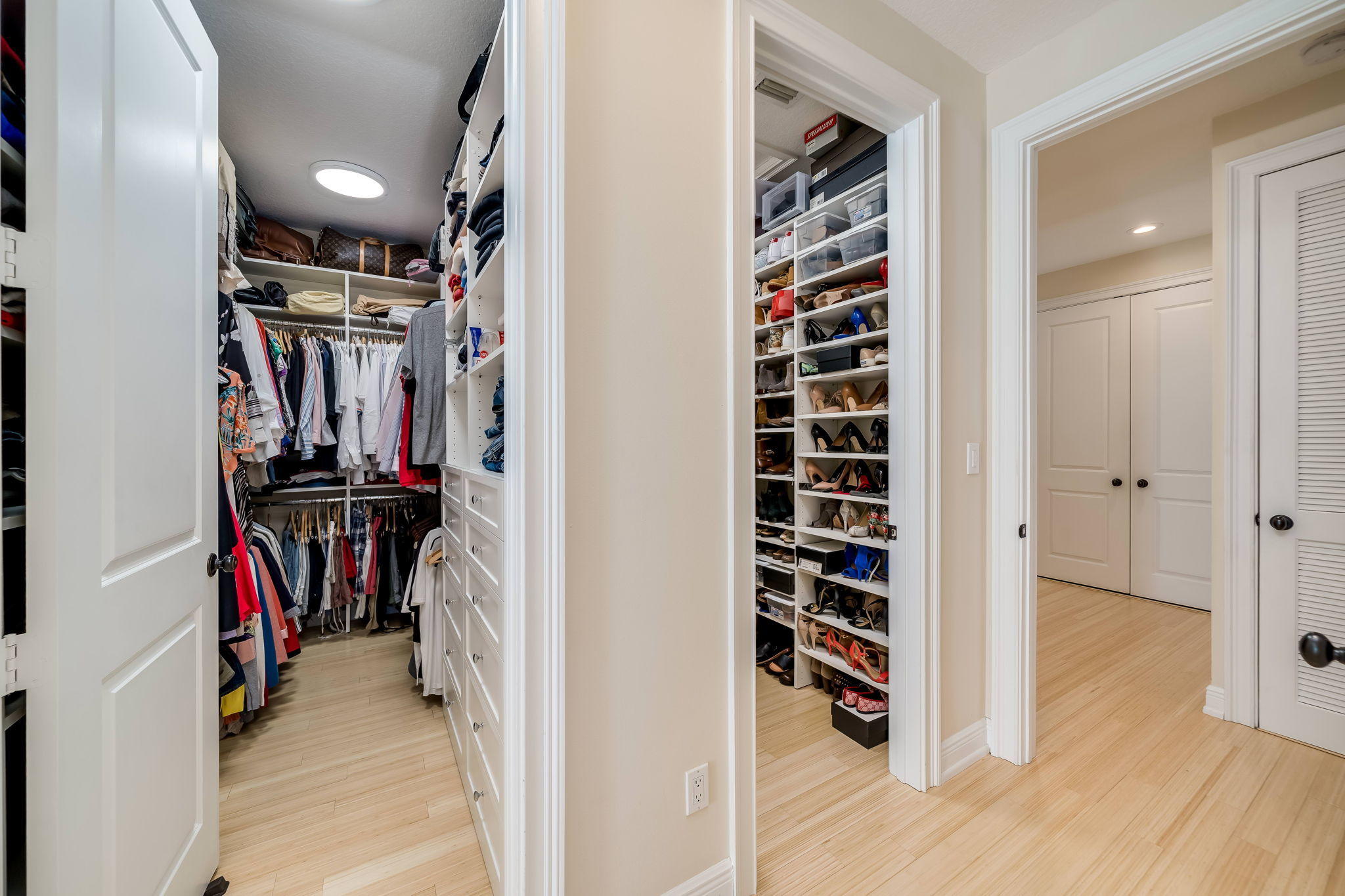 50 Via Poinciana Lane Boca Raton, FL 33487 - Photo 28 of 45 Master Bedroom closets