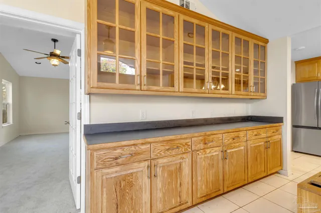 a view of outdoor space with seating space