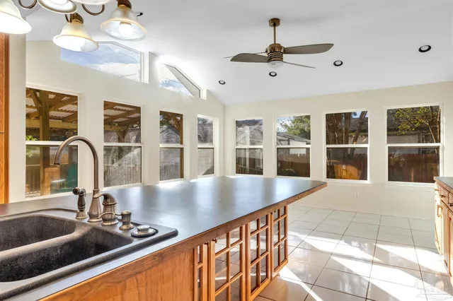 a view of lake view with mountain