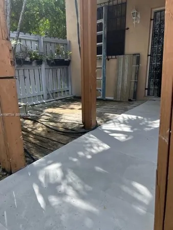a view of a backyard of a house