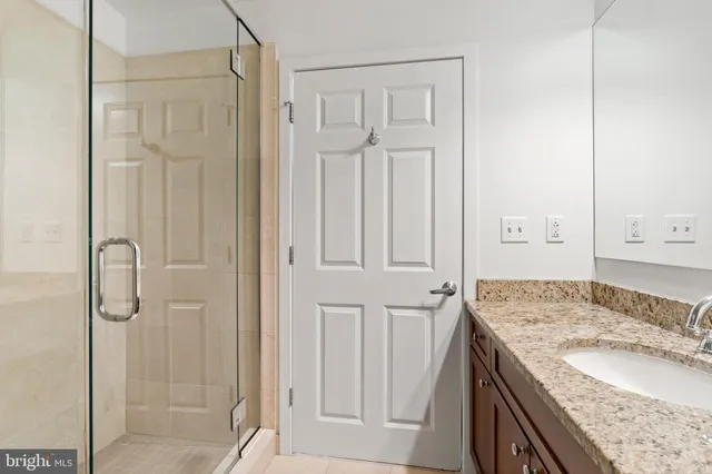 a view of city with tall buildings