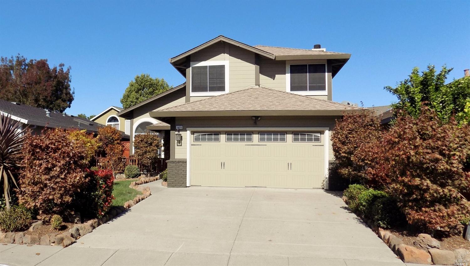 1420 Middlebrook Way Rohnert Park, CA 94928 - Photo 1 of 1 a front view of a house with a yard and garage
