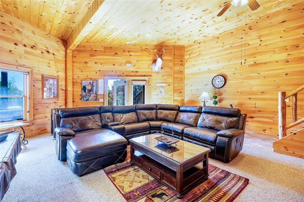 192 Oak Ridge Way Morganton, GA 30560 - Photo 24 of 56 a outdoor living space with patio furniture and a rug