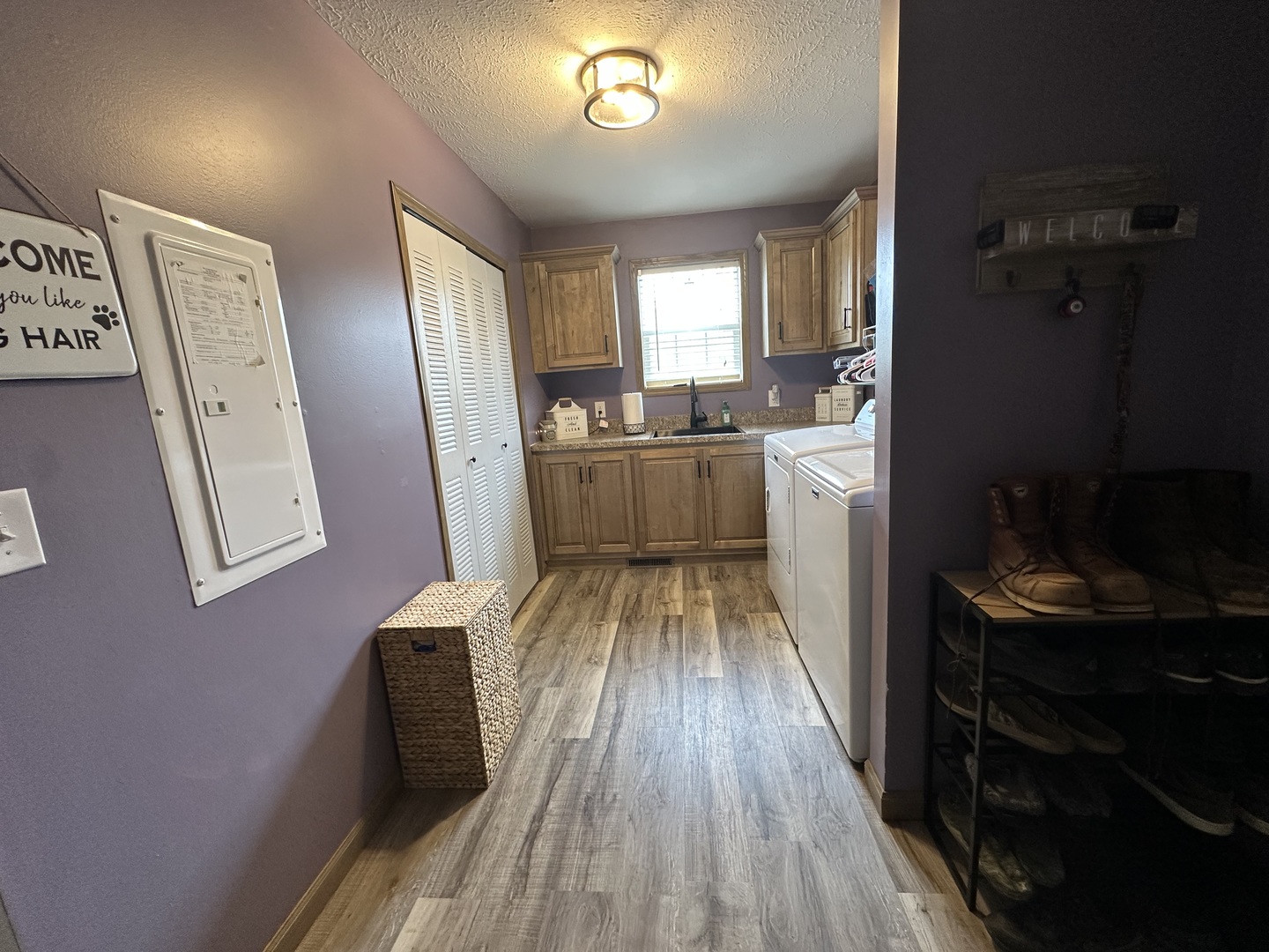 513 North 10th Street Benton, IL 62812 - Photo 74 of 75 a kitchen with sink a refrigerator and wooden floor