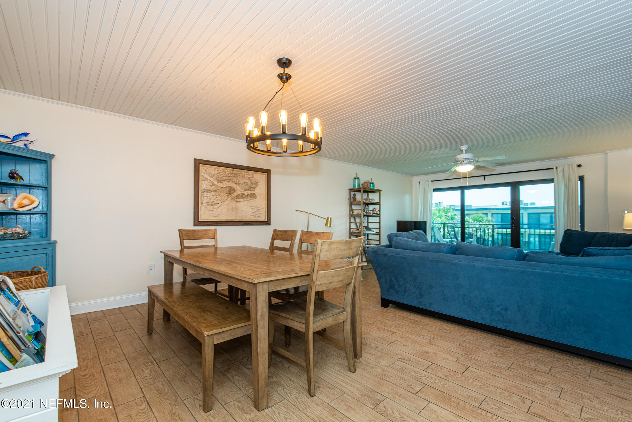 7870 A1A South, Unit 308 St. Augustine, FL 32080 - Photo 15 of 44 Dining and Living Room