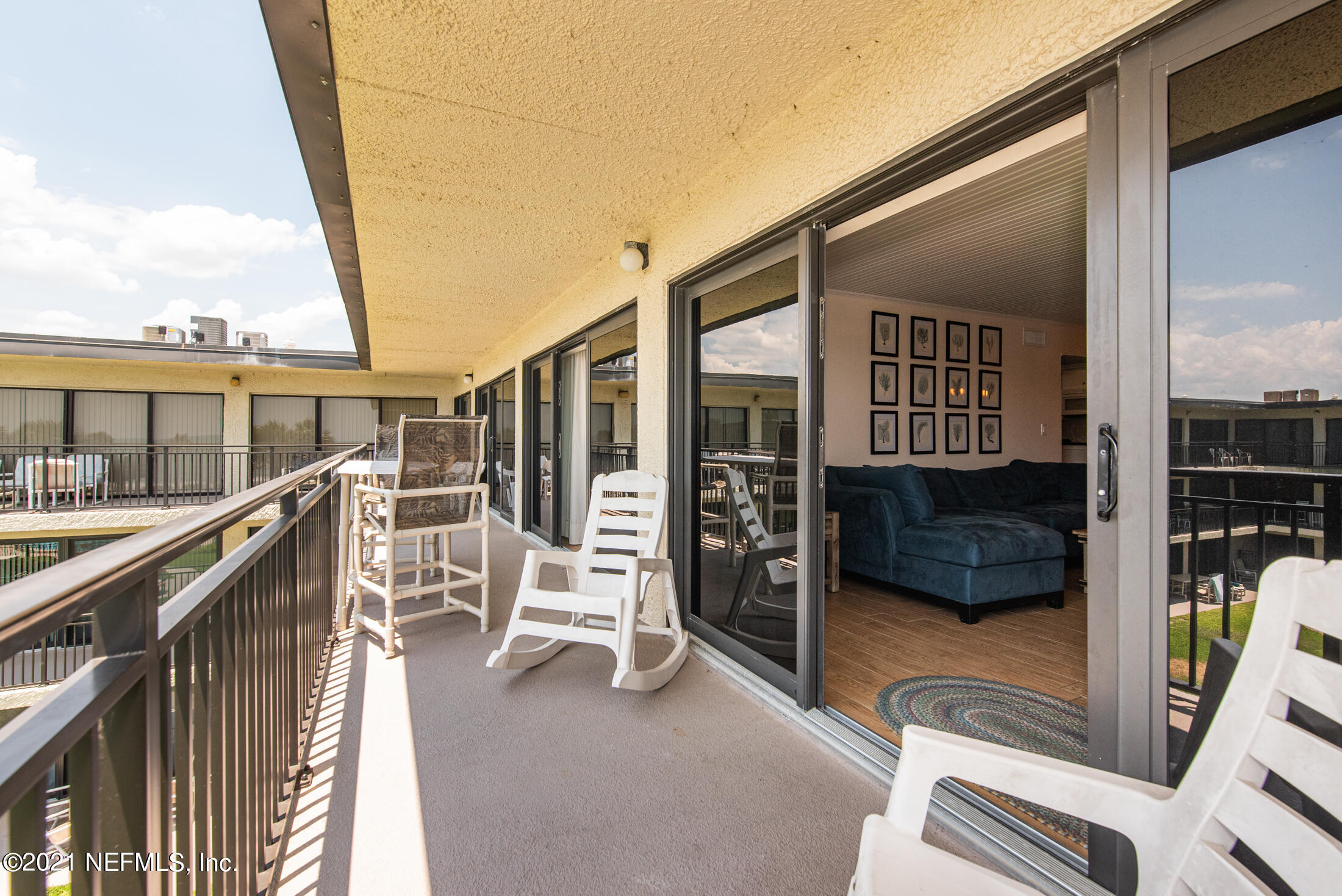 7870 A1A South, Unit 308 St. Augustine, FL 32080 - Photo 20 of 44 Balcony off Living Room