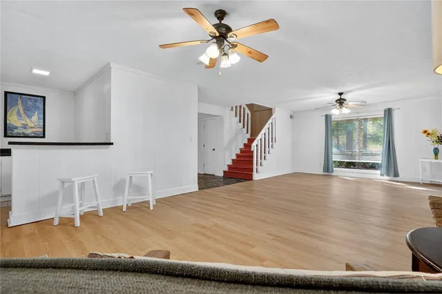 a front view of a house with entryway