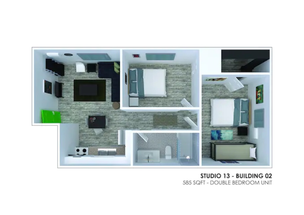 5909 Bolm Road, Unit 11 Austin, TX 78721 - Photo 10 of 10 View of property floor plan