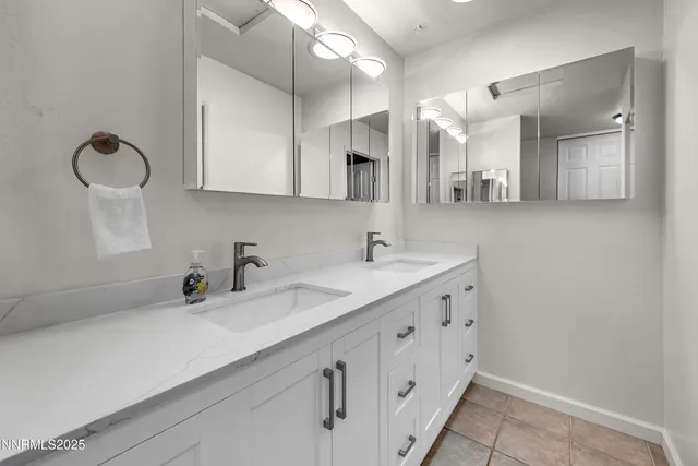 a bathroom with a shower and a toilet