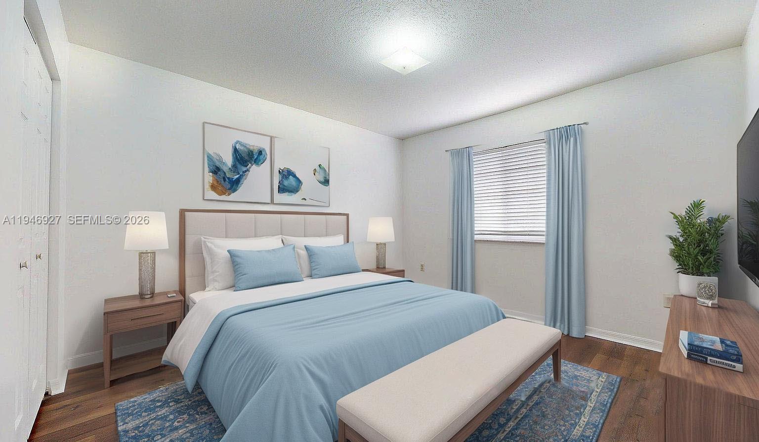 14162 Southwest 260th Street, Unit 104 Homestead, FL 33032 - Photo 28 of 43 staged bedroom