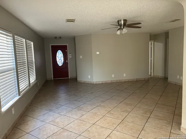 a view of a livingroom with a staircase
