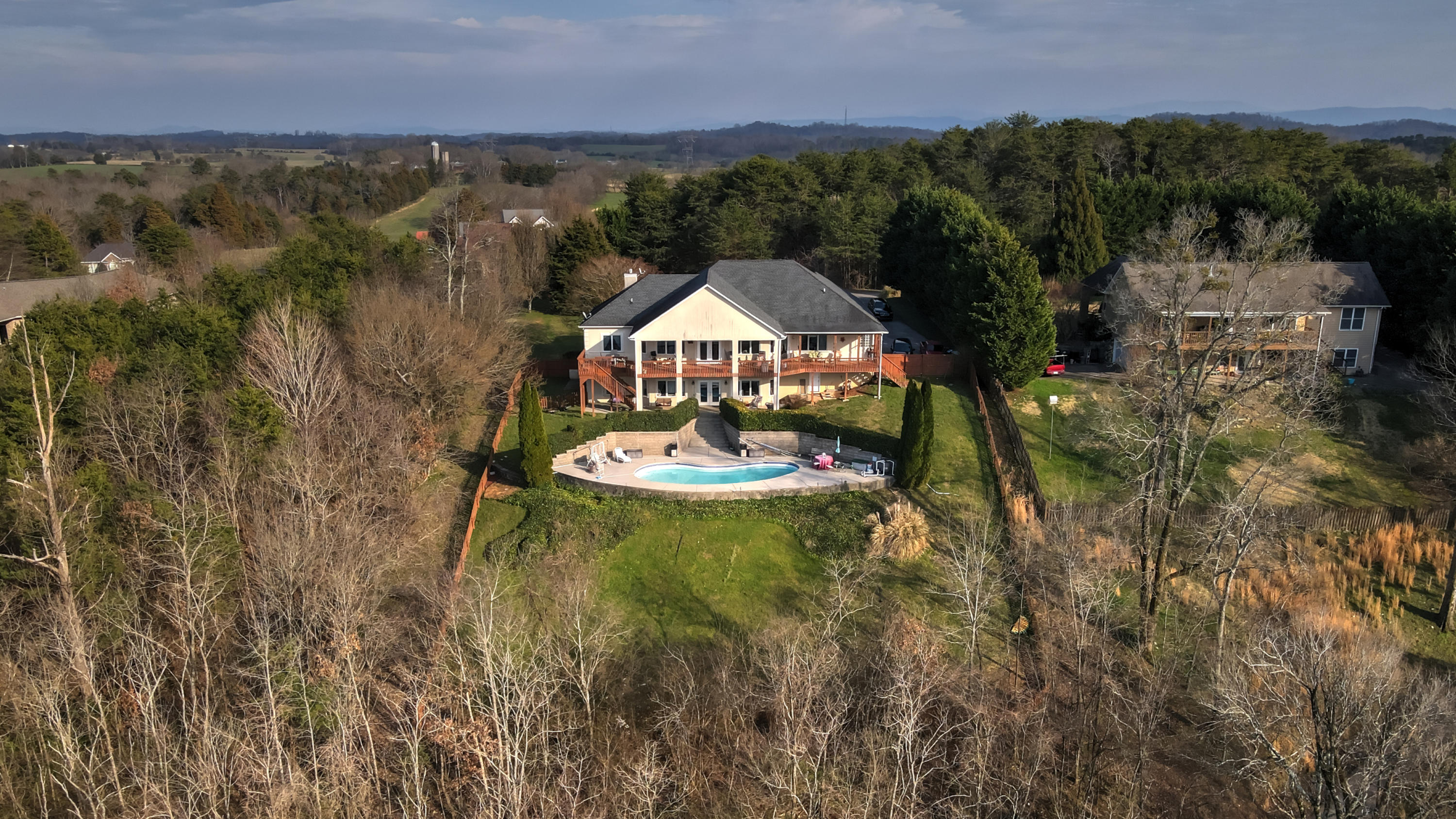 130 Bluffton Road Friendsville, TN 37737 - Photo 4 of 40 Rear Aerial View