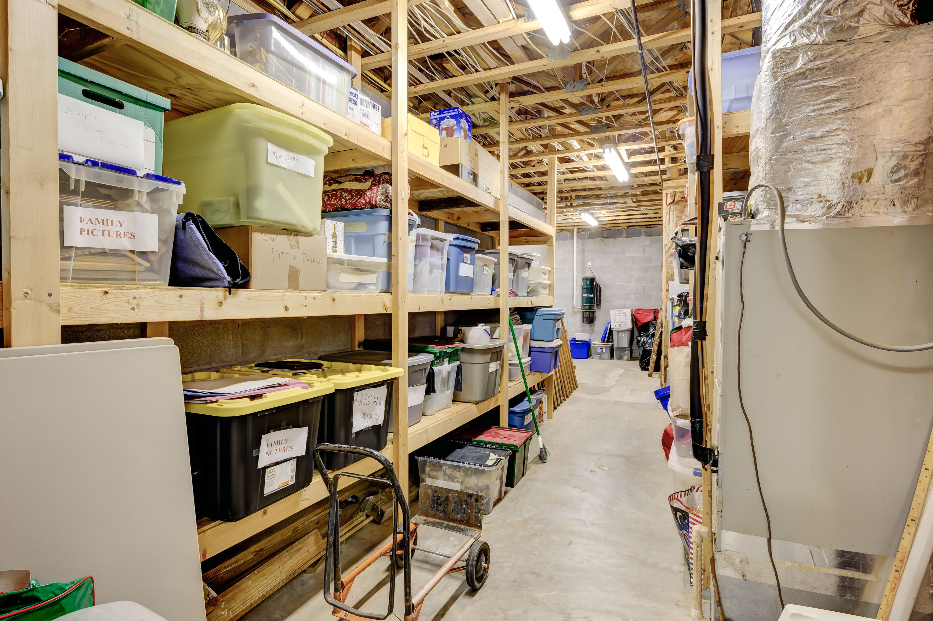 130 Bluffton Road Friendsville, TN 37737 - Photo 34 of 40 Lower Level Storage