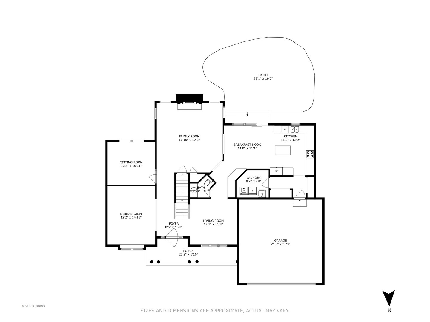 5149 Conifer Lane Gurnee, IL 60031 - Photo 17 of 18 a picture of a bathroom with a sink